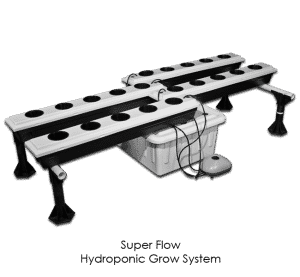 20-Site Super Flow Hydroponic Grow System