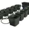 SuperCloset Bubble Flow Buckets 10-Site Hydroponic System