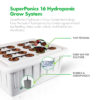 SuperCloset 2'x4' Grow Tent Kit SuperPonics 16 Hydroponic System