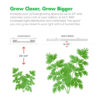 SuperCloset SuperStar Soil Grow Box Grow Light Spectrum Height